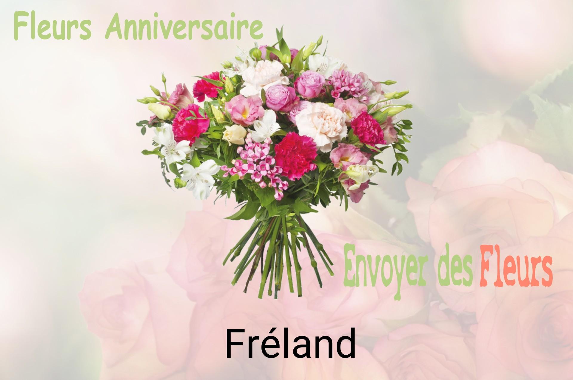 Bouquet de fleurs d’anniversaire livré à Fréland